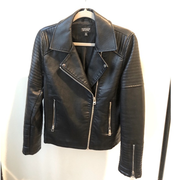 Topshop Jackets & Blazers - Leather Jakcet